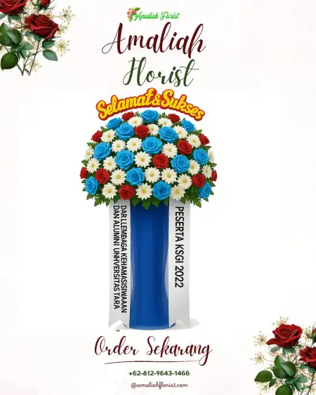 Standing Flowers Baru Tengah
